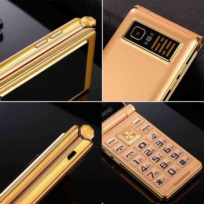 Dual Screen Flip Phone - A15 Touch Elderly