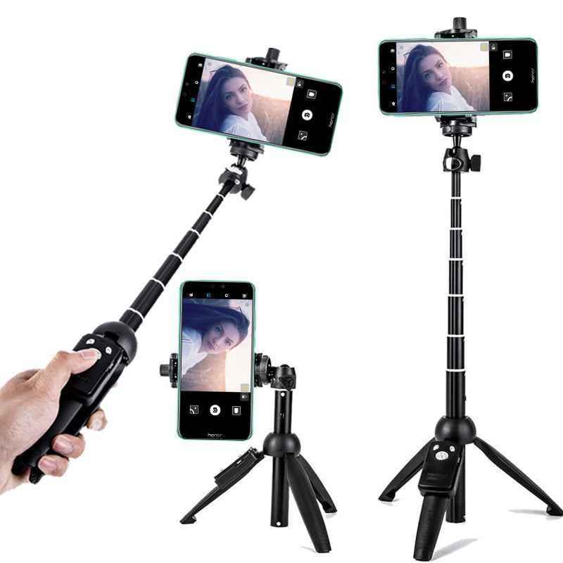 Mobile Phone Selfie Stick - Aluminum Alloy Tripod