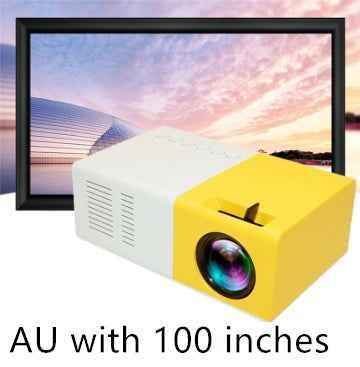 YG300 Mini Projector - 3D HD LED