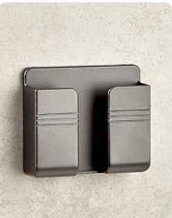 Wall-Mount Phone Charger Holder