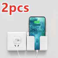 Wall-Mount Phone Charger Holder
