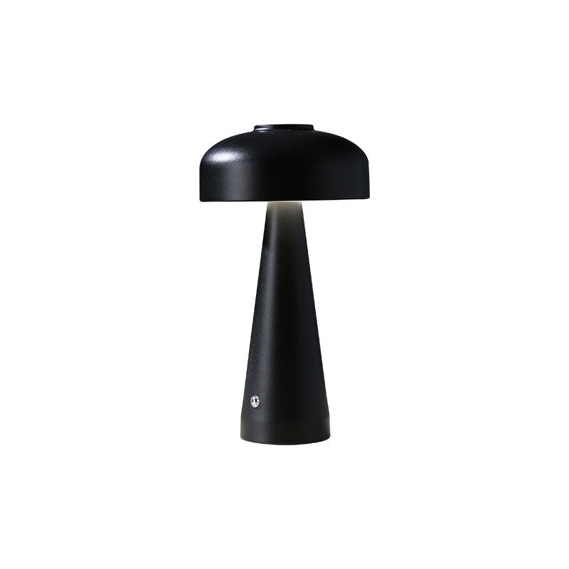 Mushroom Bedside Lamp – Rechargeable LED Night Light with Built-in Battery