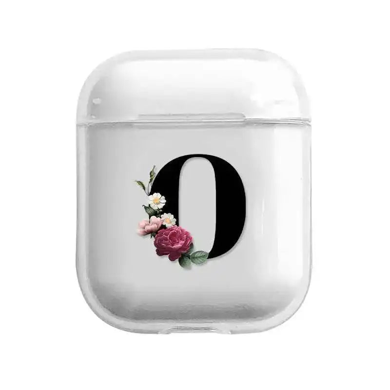 AirPods Case - Alphabet Design PC Shell