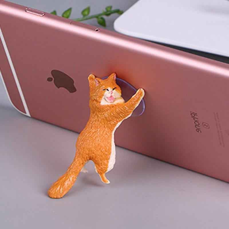 Cat Suction Cup Phone Holder - Lazy Bracket