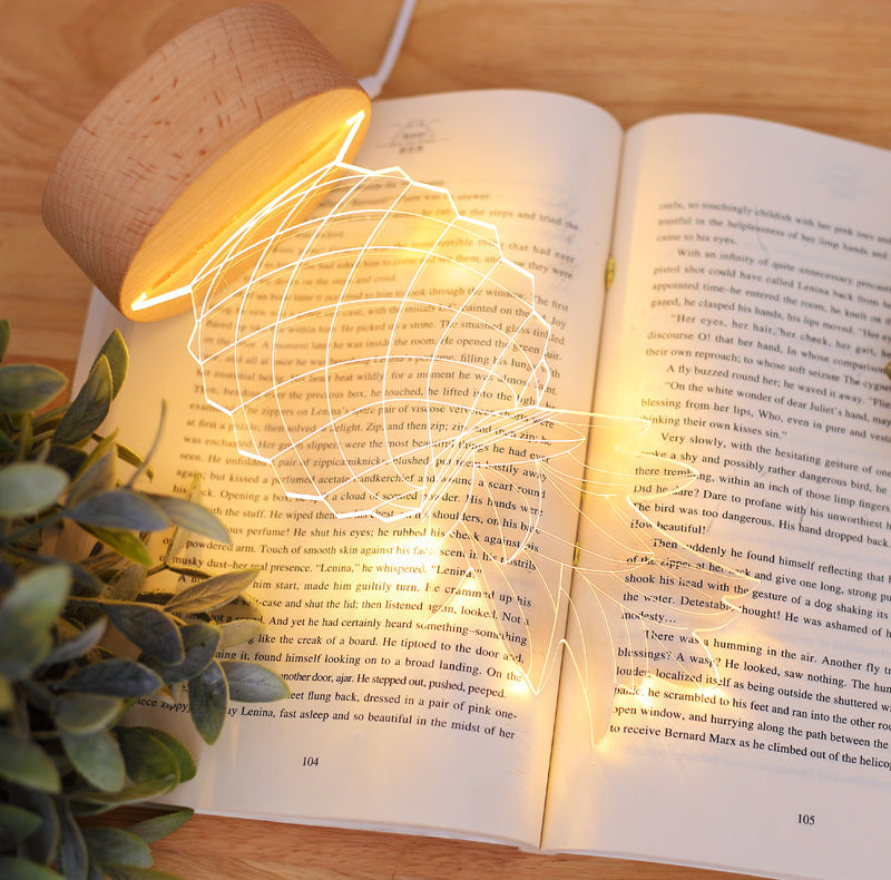 Pineapple LED Night Light – USB Powered Dimmable Bedside Lamp