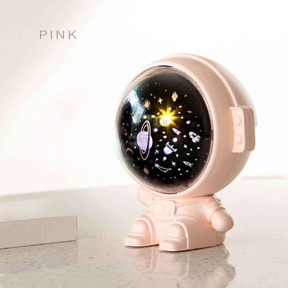 Galaxy Star Projector - Astronaut Night Light