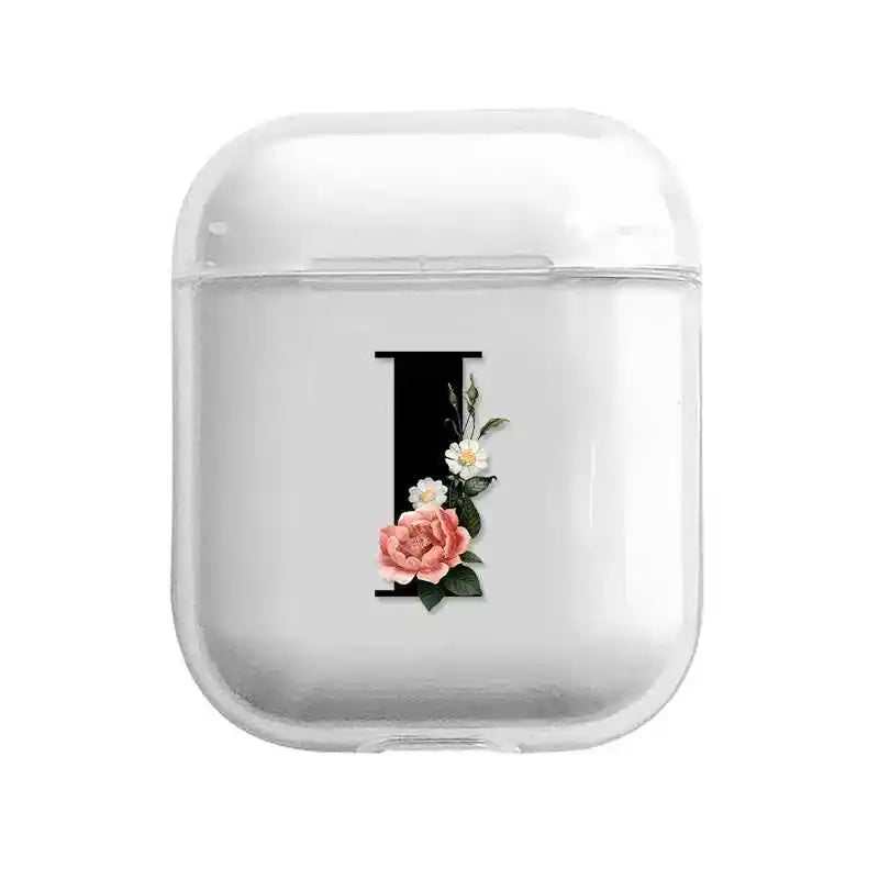 AirPods Case - Alphabet Design PC Shell