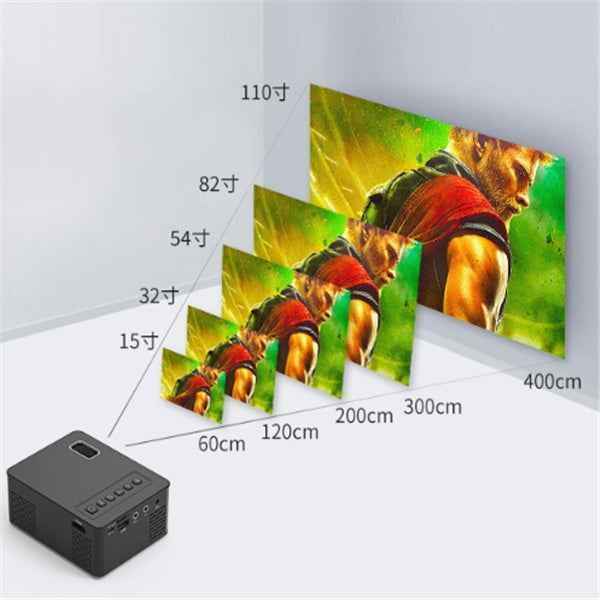 USB Smart Projector - 320x240 Home Theater