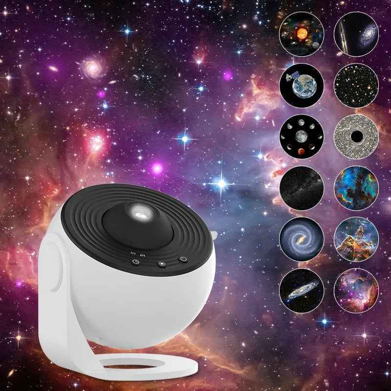 Galaxy Star Projector - 360° Rotating Night Light