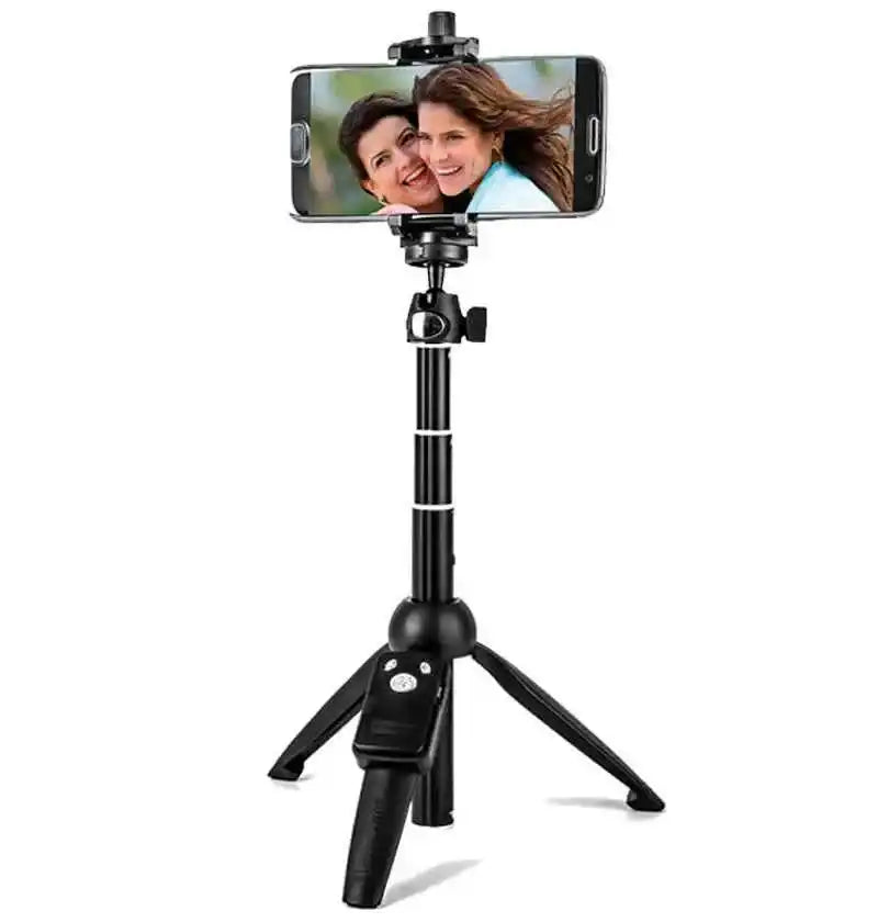 Mobile Phone Selfie Stick - Aluminum Alloy Tripod