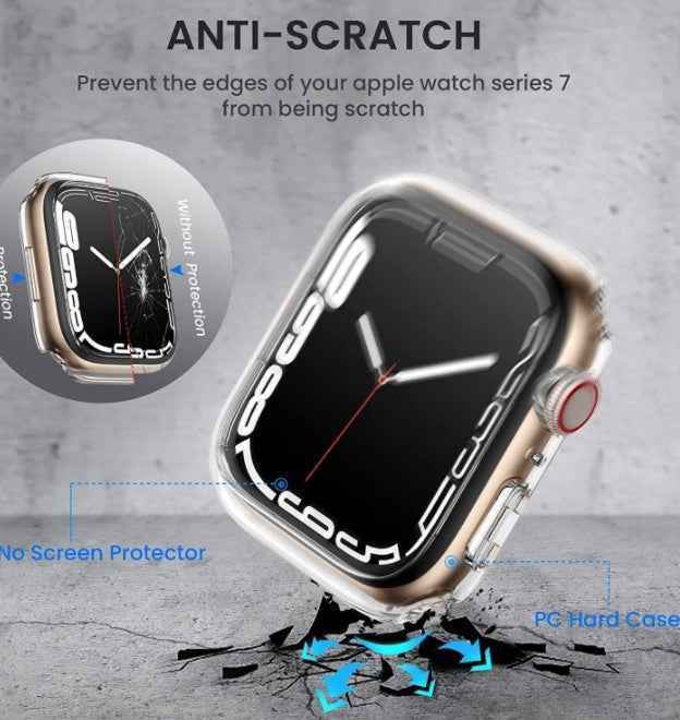 PC Tempered Film Watch Case - Screen Protector