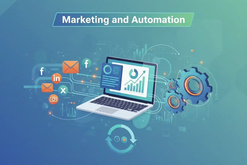 create-me-an-image-representing-marketing-and-automation-for-small-business-and-it-needs-to-actually-say-marketing-and-automation-within-the-image - True Technology 