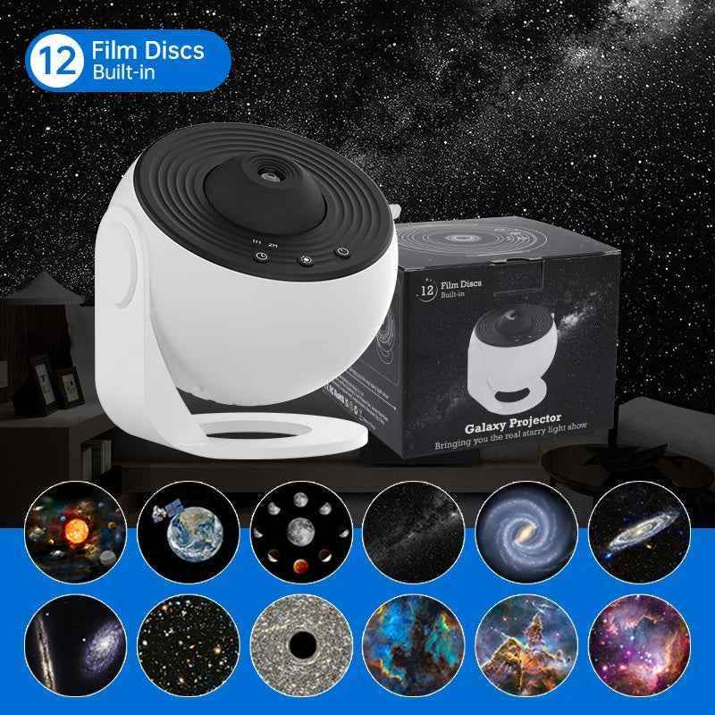 Galaxy Star Projector - 360° Rotating Night Light