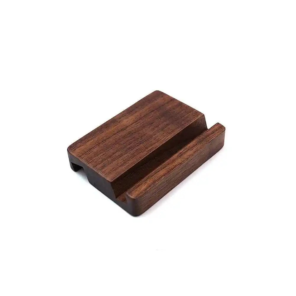 Walnut Phone Holder - Portable Wood Stand