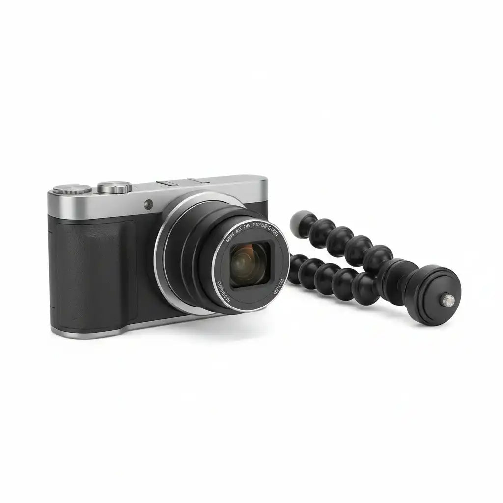 mini-camera-bundle-including-lens-digital-camera-and-tripod - True Technology 