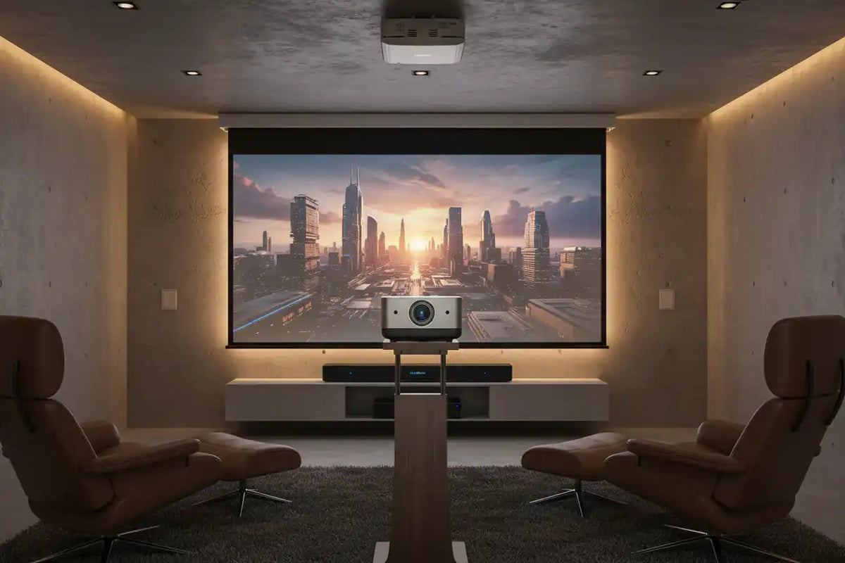 needs-to-represent-projector-and-screen-aswell-as-bluetooth-soundbar-speaker - True Technology 
