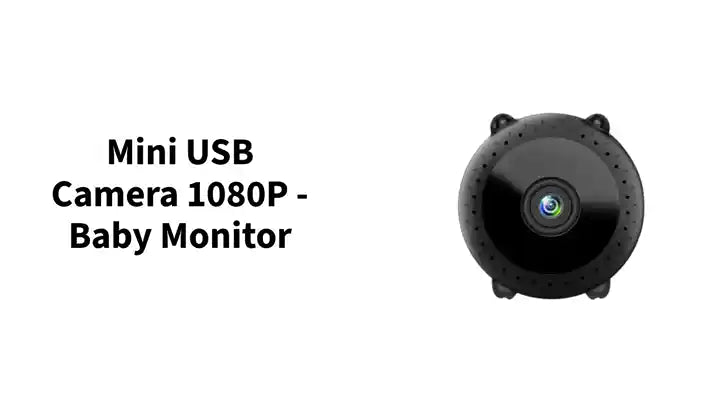 Mini USB Camera 1080P - Baby Monitor by@Outfy