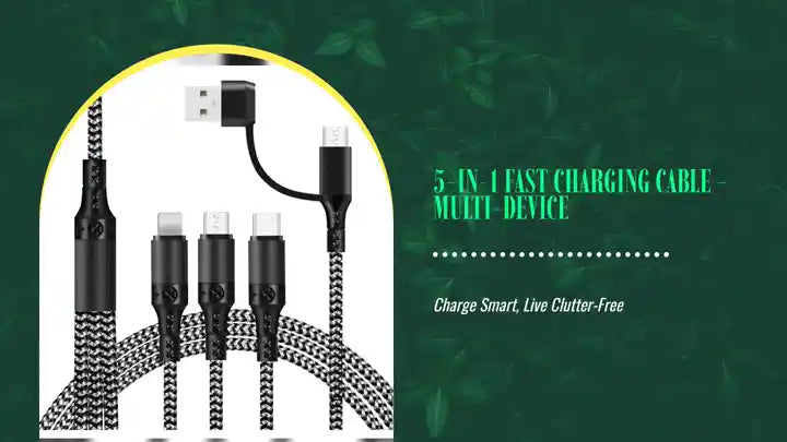 5-in-1 Fast Charging Cable - Multi-Device by@Outfy