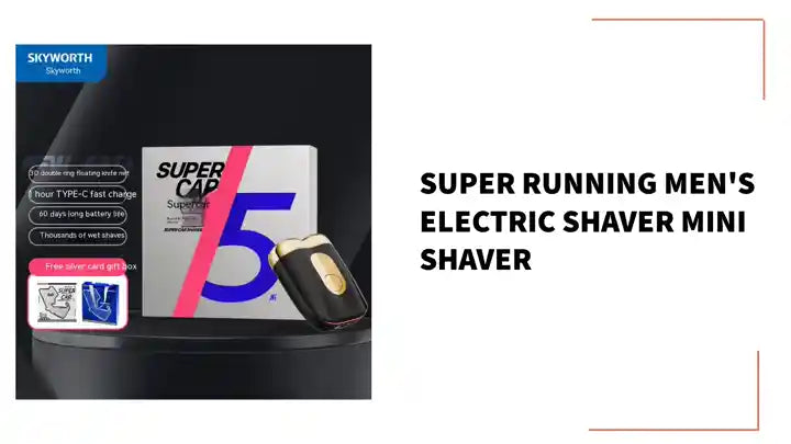 Super Running Men's Electric Shaver Mini Shaver by@Outfy