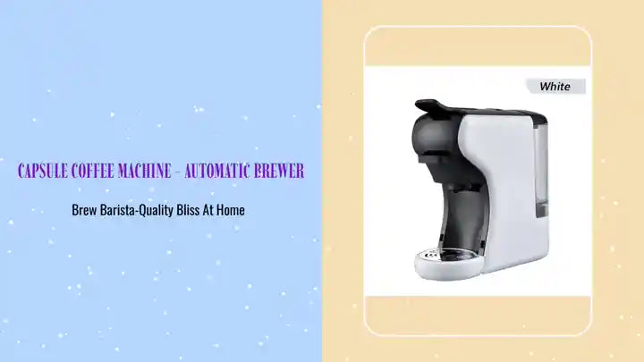 Capsule Coffee Machine - Automatic Brewer by@Outfy