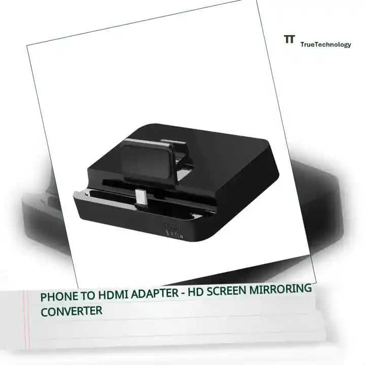 Phone to HDMI Adapter - HD Screen Mirroring Converter by@Outfy