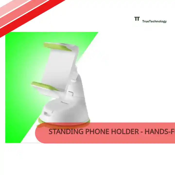 Standing Phone Holder - Hands-Free Desktop Stand by@Outfy
