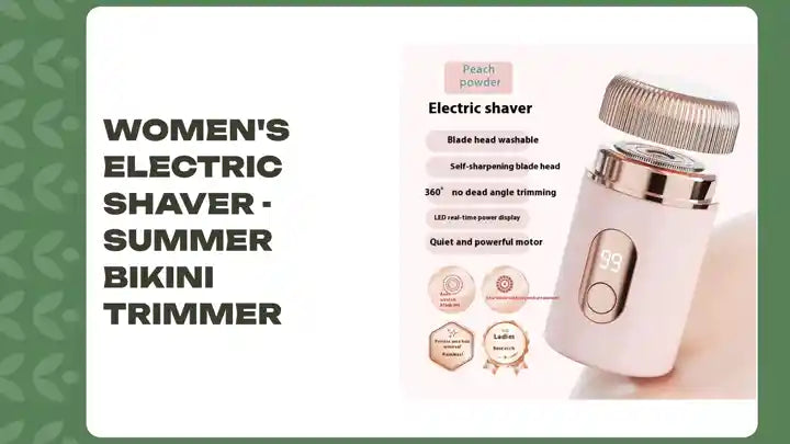 Women's Electric Shaver - Summer Bikini Trimmer by@Outfy