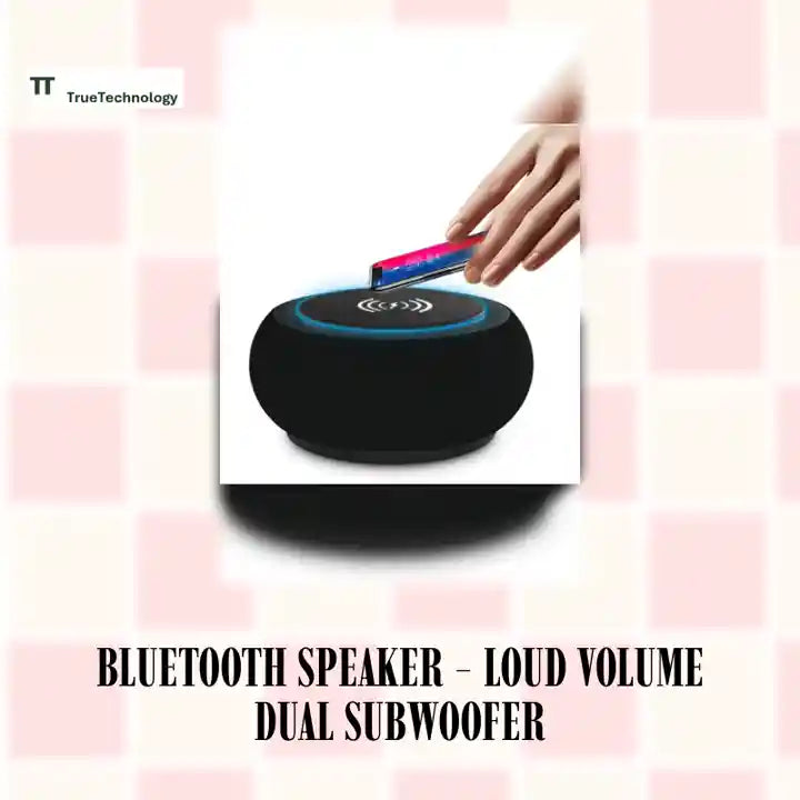 Bluetooth Speaker - Loud Volume Dual Subwoofer by@Outfy