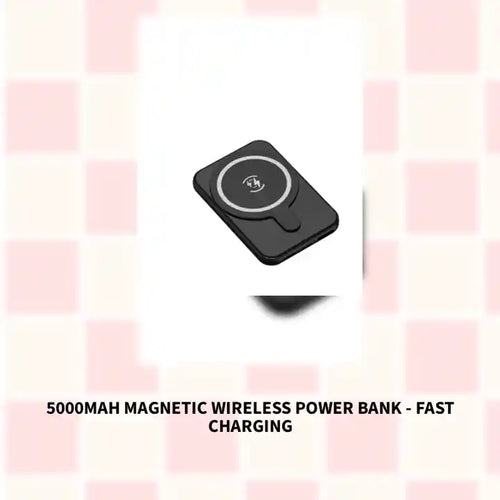 5000mAh Magnetic Wireless Power Bank - Fast Charging by@Outfy