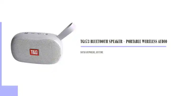 TG173 Bluetooth Speaker - Portable Wireless Audio by@Outfy