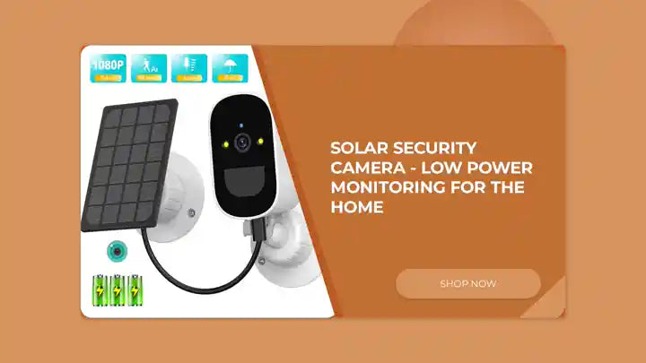 Solar Security Camera - Low Power Monitoring for the Home by@Outfy