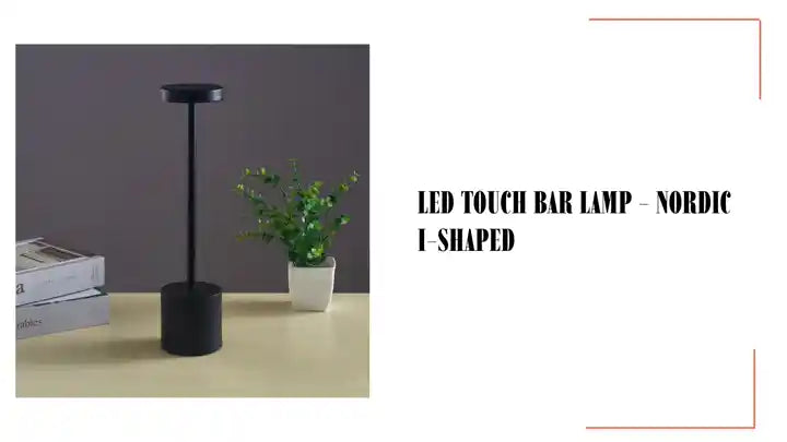 LED Touch Bar Lamp - Nordic I-Shaped by@Outfy