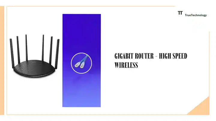 Gigabit Router - High Speed Wireless by@Outfy