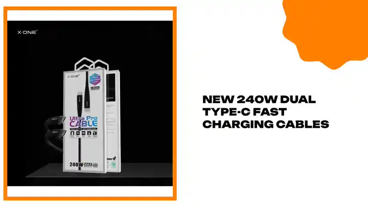 New 240W Dual Type-C Fast Charging Cables by@Outfy