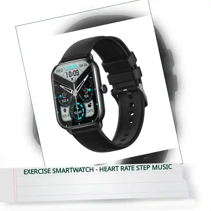 Exercise Smartwatch - Heart Rate Step Music by@Outfy