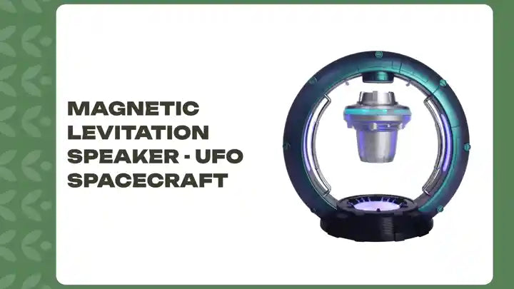 Magnetic Levitation Speaker - UFO Spacecraft by@Outfy