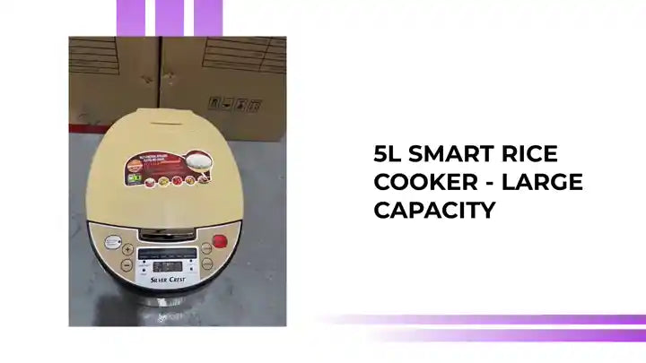 5L Smart Rice Cooker - Large Capacity by@Outfy