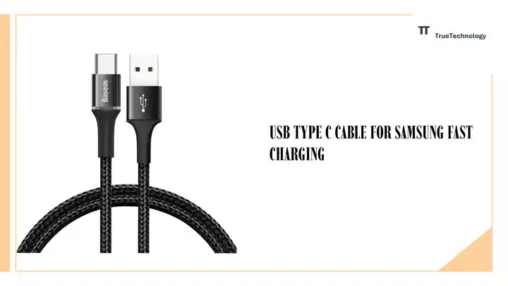 USB Type C Cable For Samsung Fast Charging by@Outfy