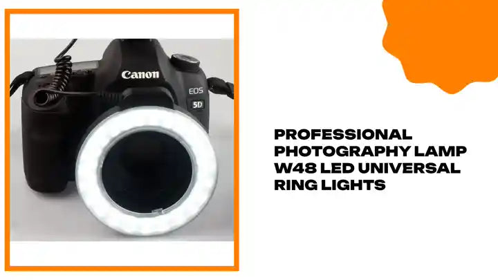 Professional Photography Lamp W48 LED Universal Ring lights by@Outfy