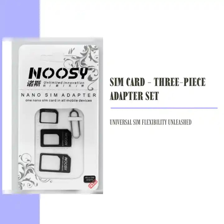 SIM Card - Three-Piece Adapter Set by@Outfy