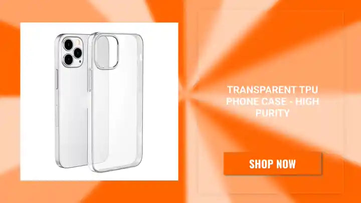 Transparent TPU Phone Case - High Purity by@Outfy