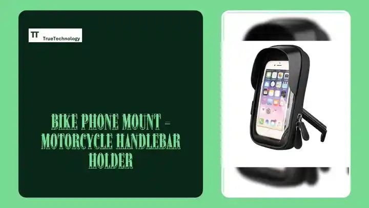 Bike Phone Mount - Motorcycle Handlebar Holder by@Outfy