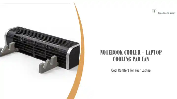 Notebook Cooler - Laptop Cooling Pad Fan by@Outfy