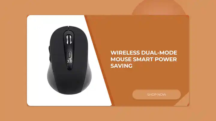 Wireless Dual-mode Mouse Smart Power Saving by@Outfy