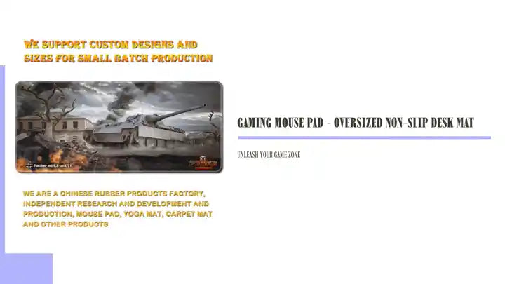 Gaming Mouse Pad - Oversized Non-Slip Desk Mat by@Outfy