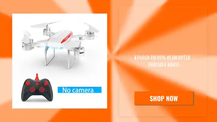 KY606D Folding Quadcopter - Portable Drone by@Outfy