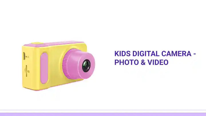 Kids Digital Camera - Photo & Video by@Outfy