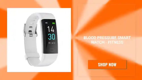 Blood Pressure Smart Watch - Fitness by@Outfy