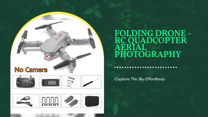 Folding Drone - RC Quadcopter Aerial Photography by@Outfy