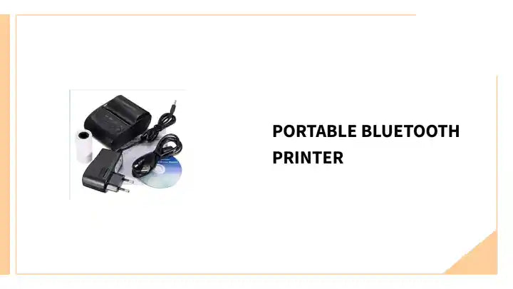 Portable Bluetooth printer by@Outfy